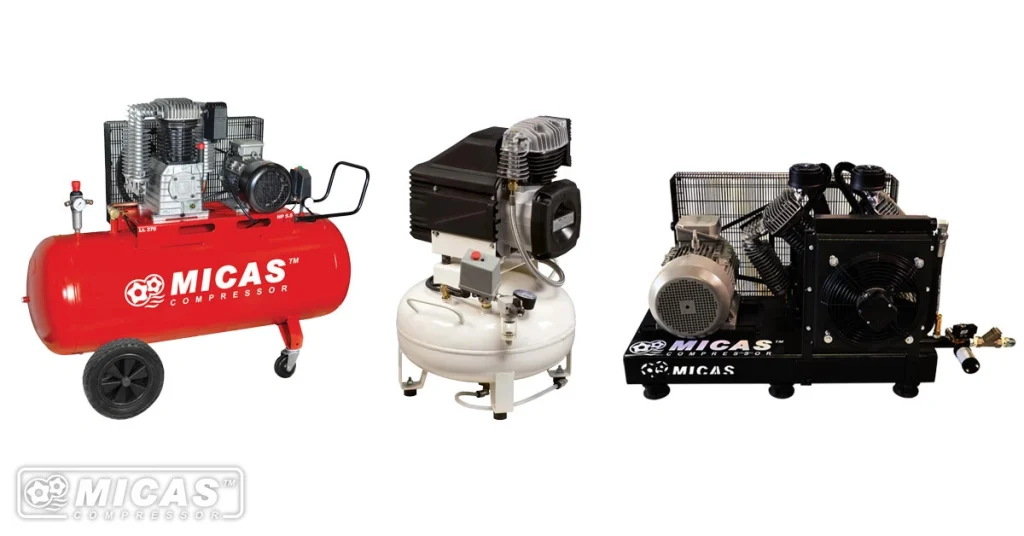 برندها و مدل های رایج کمپرسور پیستونی در بازار ایران