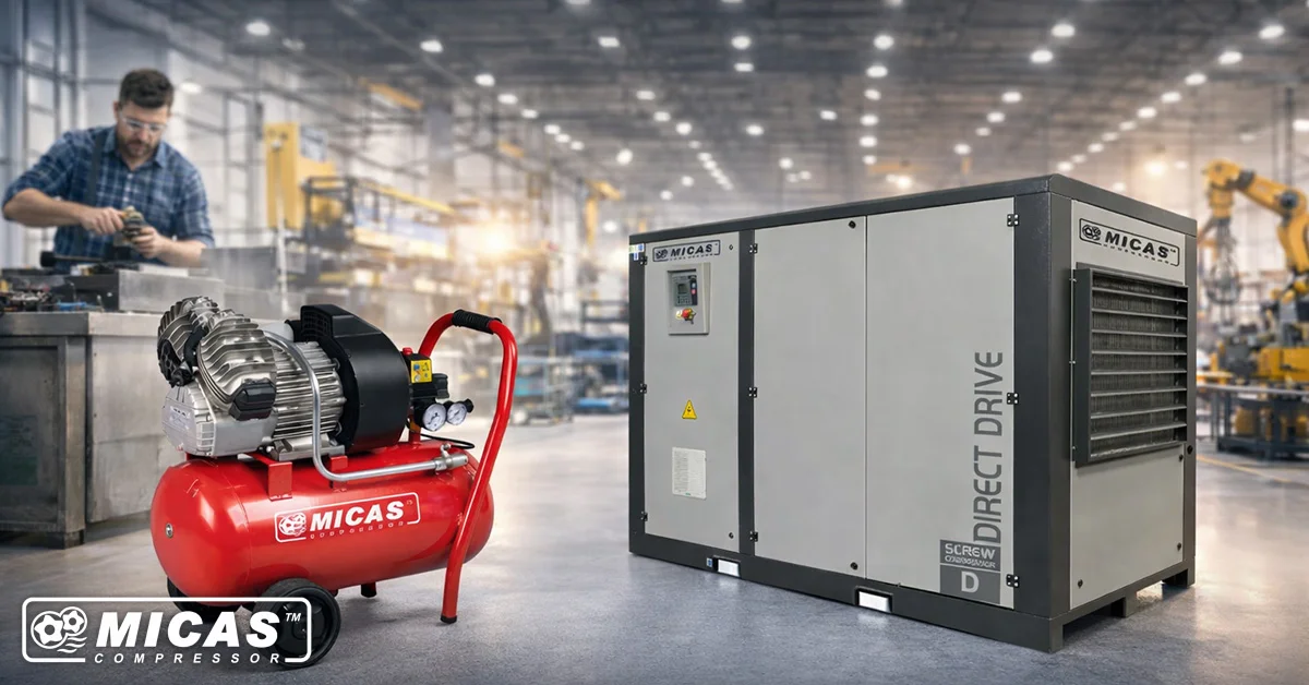 قیمت کمپرسور هوا و عوامل تاثیرگذار